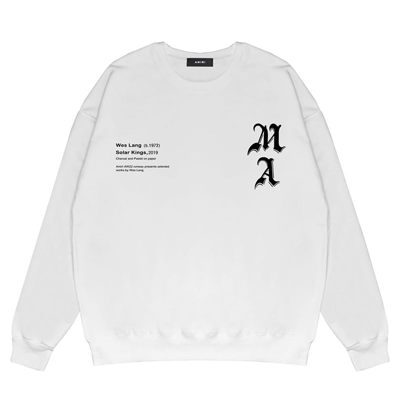 Amiri Fashion Sweatshirts S066