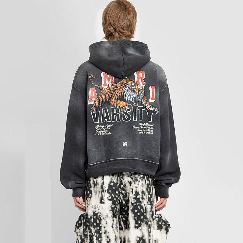 Amiri Fashion hoodie Thickening