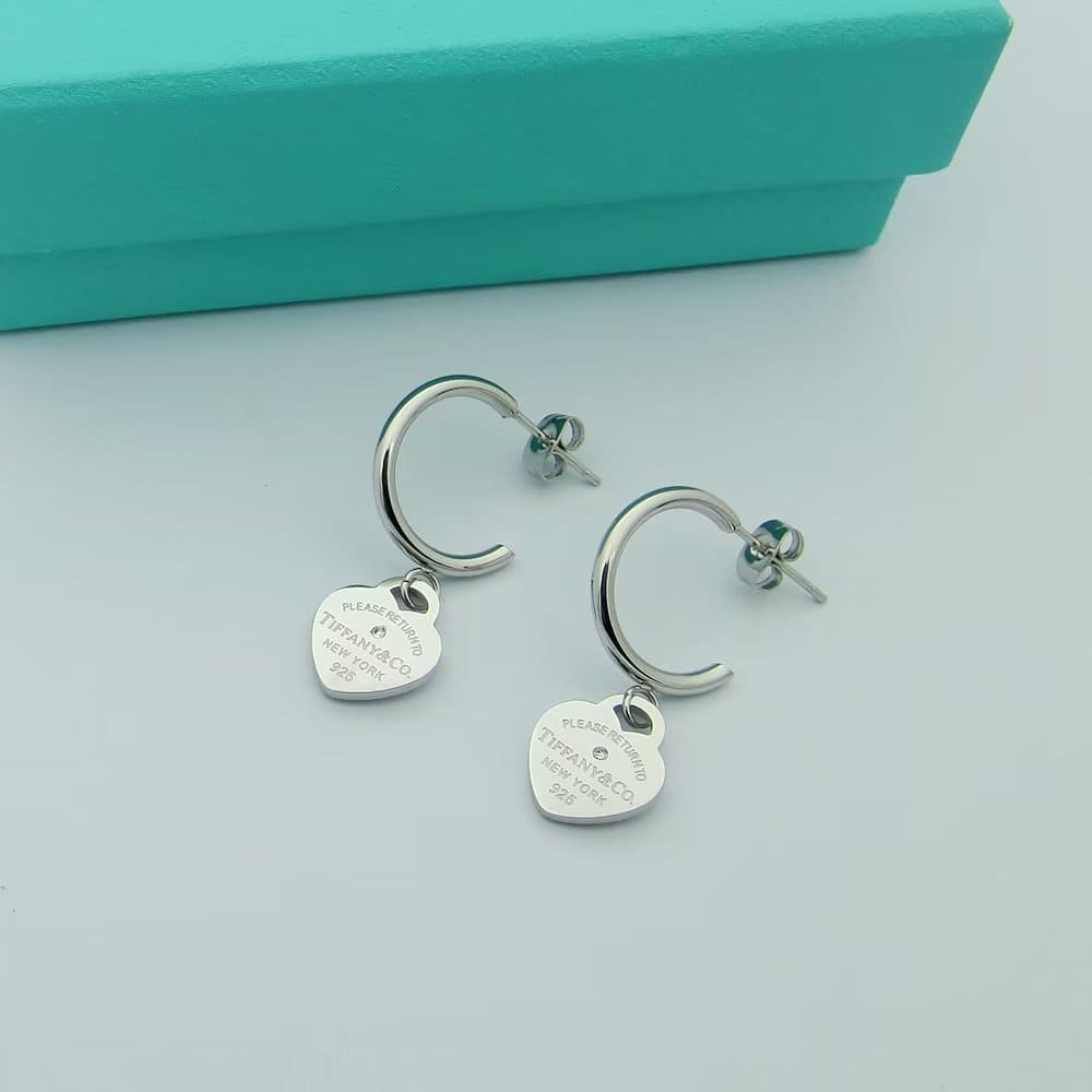 18K Return to Tiffany Hoop Earrings