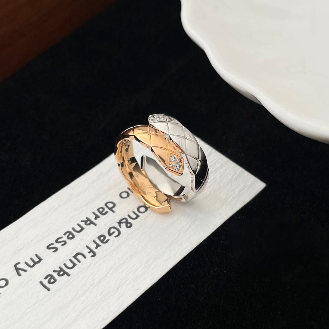 18K  Chanel Coco Crush Toi Et Moi Ring