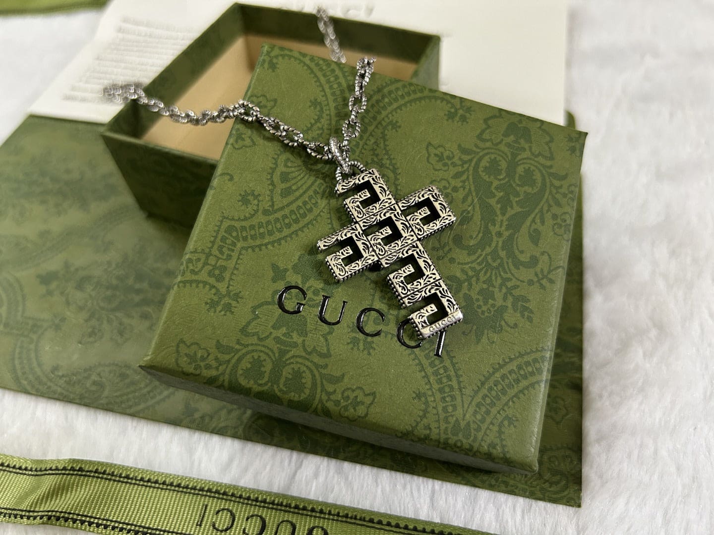 Double Gucci Necklace