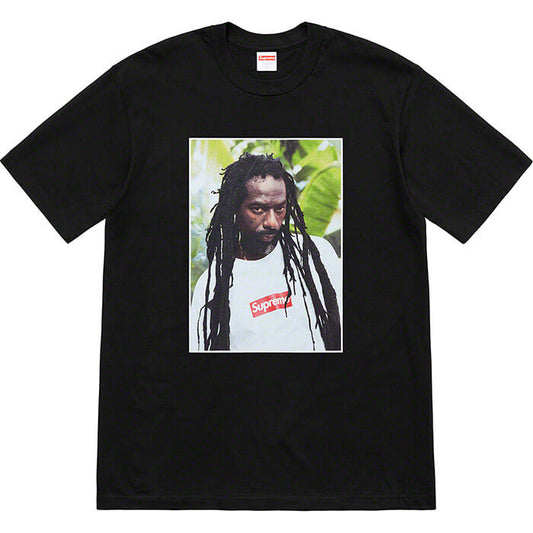 Supreme Rapper Graphic T-Shirt — Black / White