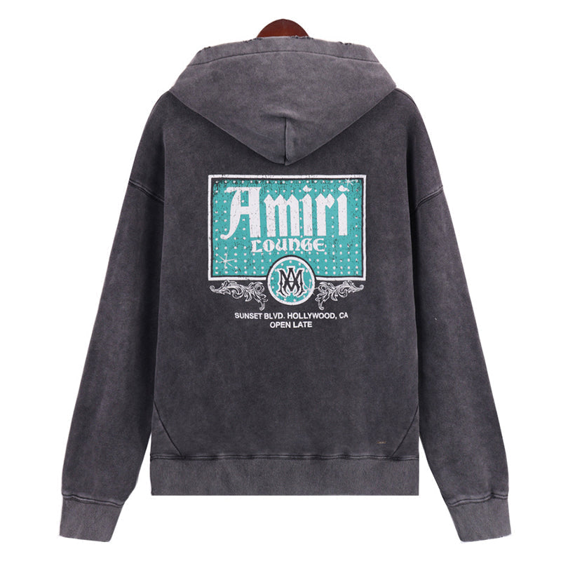 Amiri Fashion Print Hoodies