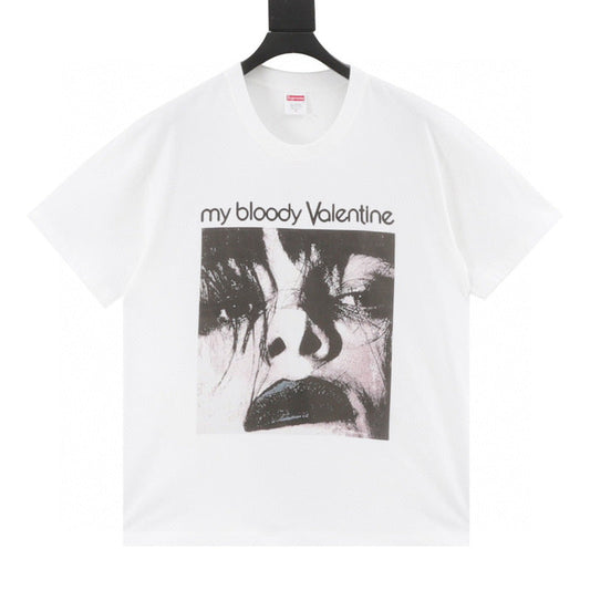 Supreme My Bloody Valentine Feed Me With Your Kiss Tee — White (Style 02)