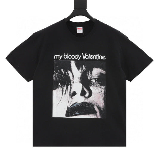Supreme My Bloody Valentine Feed Me With Your Kiss Tee — Black