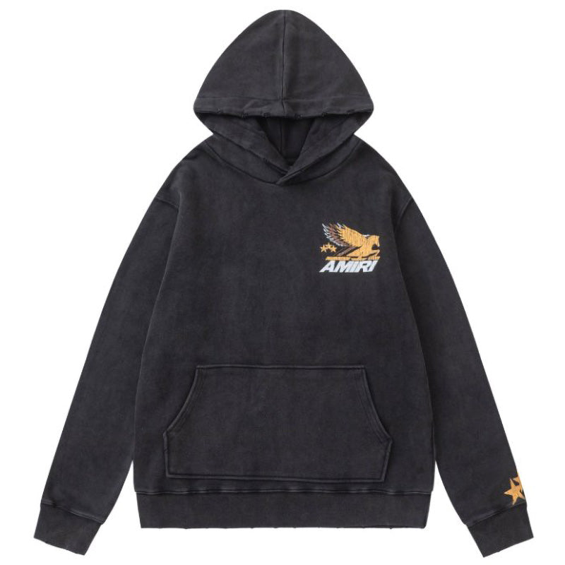 Amiri Fashion Vintage Hoodie