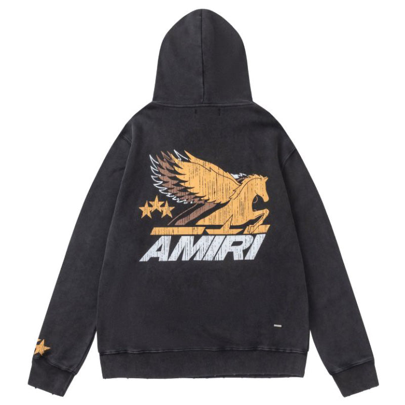 Amiri Fashion Vintage Hoodie