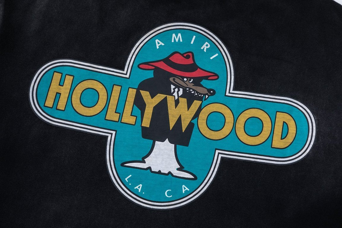 AMIRI Hollywood Wolf T-Shirt