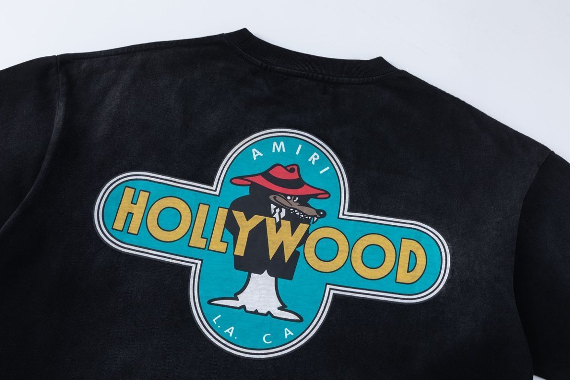 AMIRI Hollywood Wolf T-Shirt
