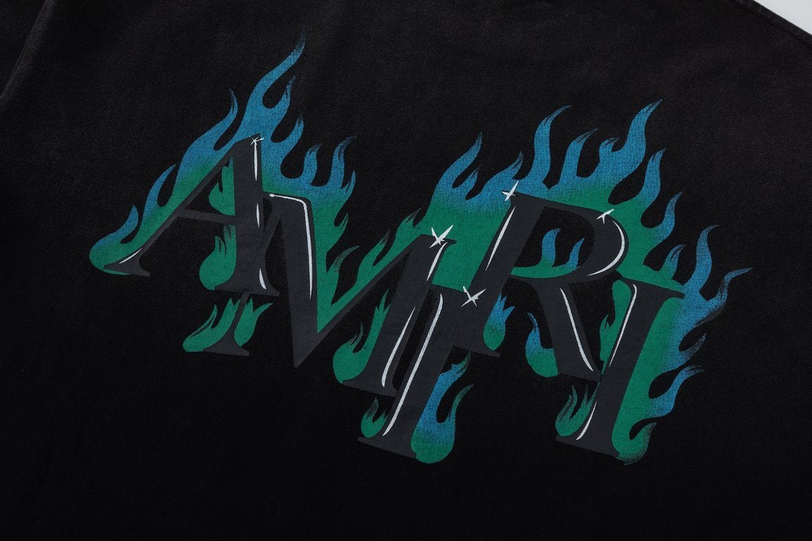 AMIRI Crystal Flames T-Shirt