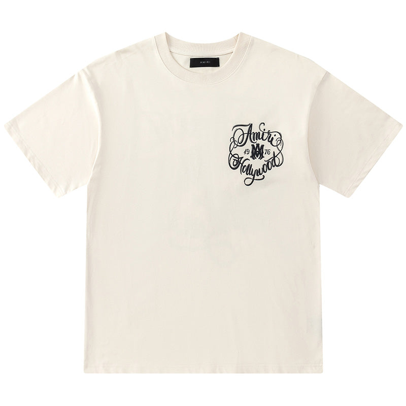 AMIRI Hollywood Lettering-Print T-Shirts