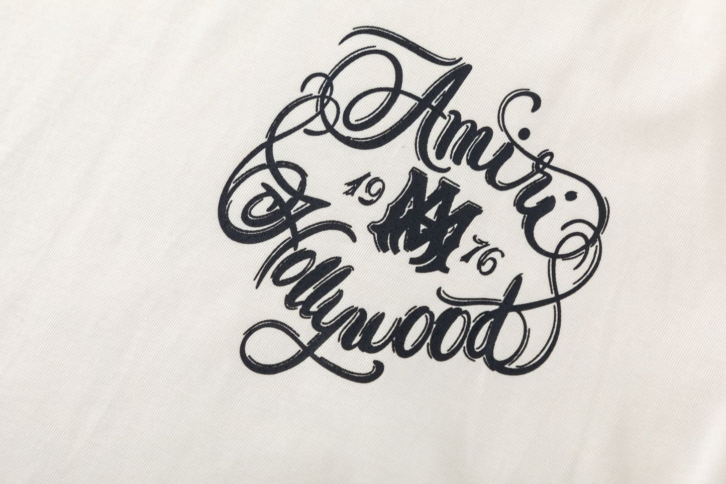 AMIRI Hollywood Lettering-Print T-Shirts