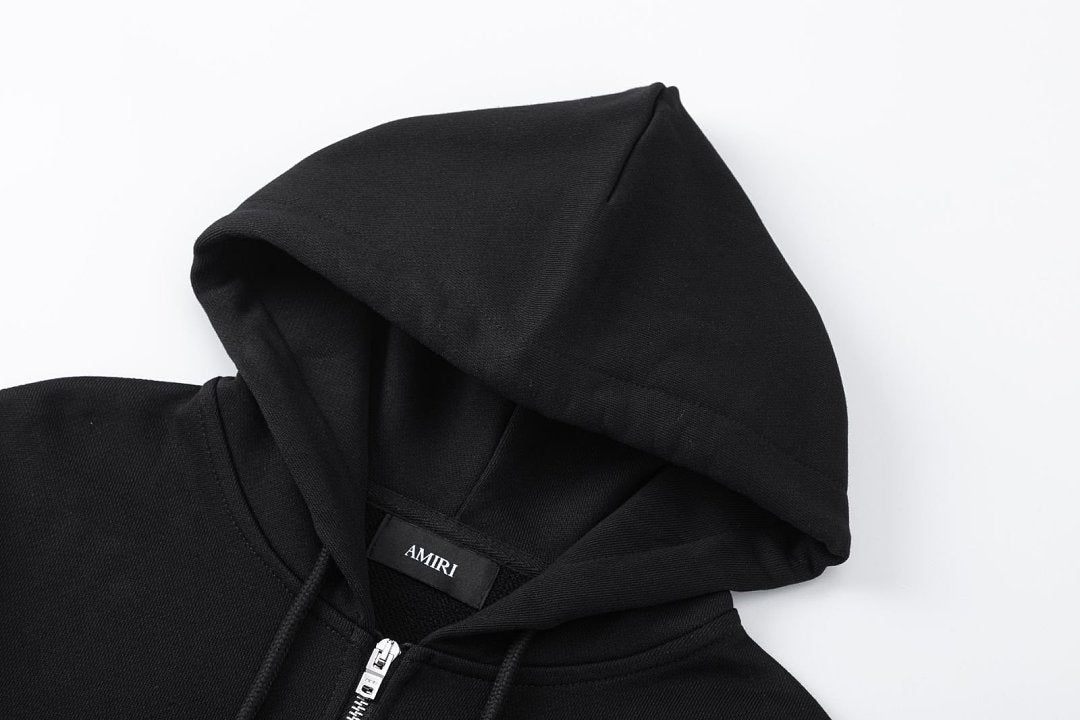 AMIRI Relaxed Zip Up Hoodies