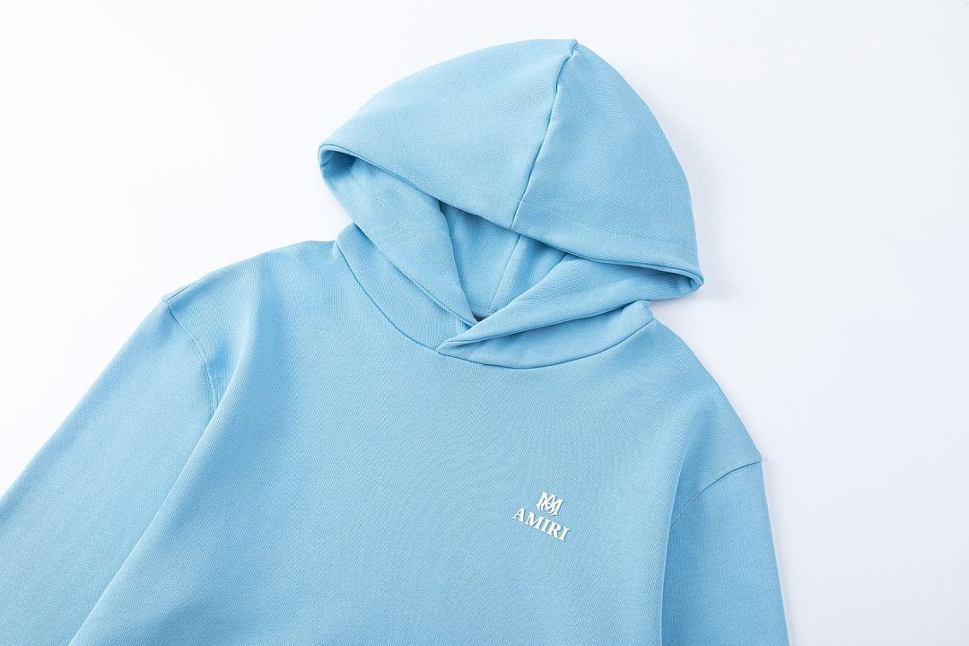 AMIRI Logo-Lettering Cotton Hoodies