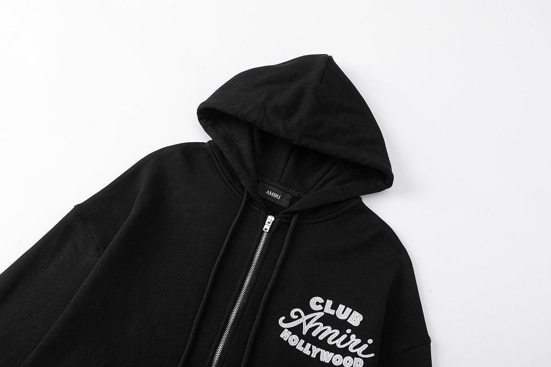 AMIRI Detail Zip-up Hoodie