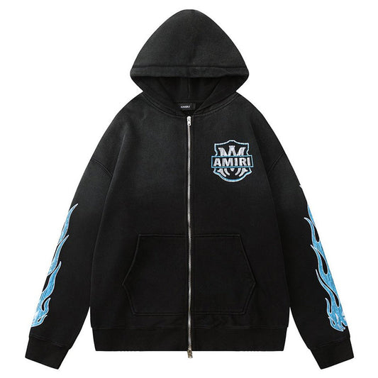 AMIRI Detail Zip-up Hoodie