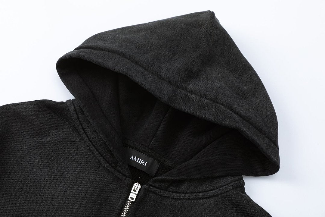 AMIRI Detail Zip-up Hoodie
