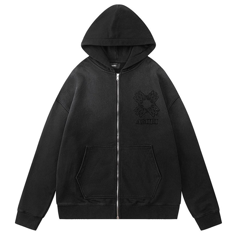 AMIRI Detail Zip-up Hoodie