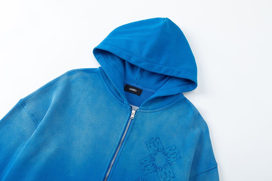 AMIRI Detail Zip-up Hoodie
