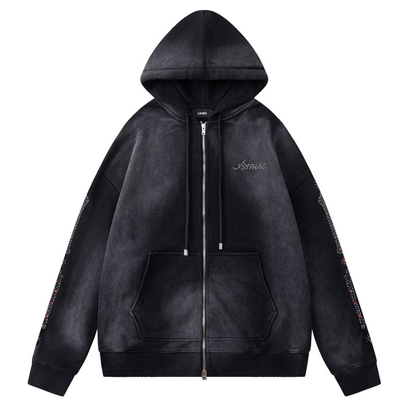 AMIRI Detail Zip-up Hoodie