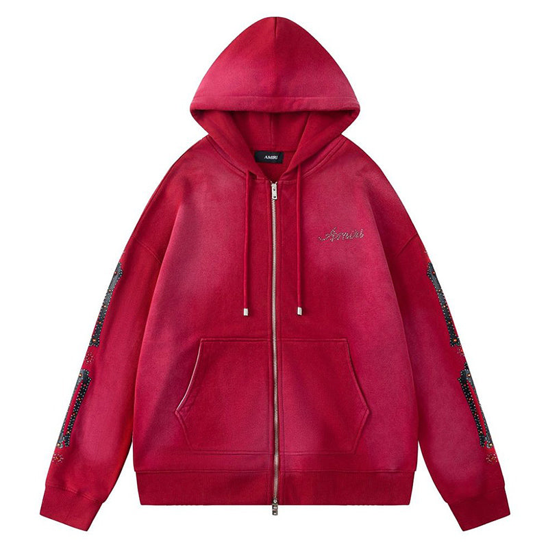 AMIRI Detail Zip-up Hoodie