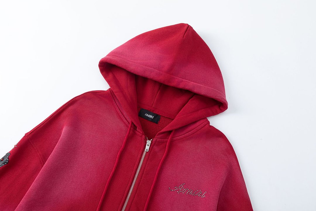 AMIRI Detail Zip-up Hoodie