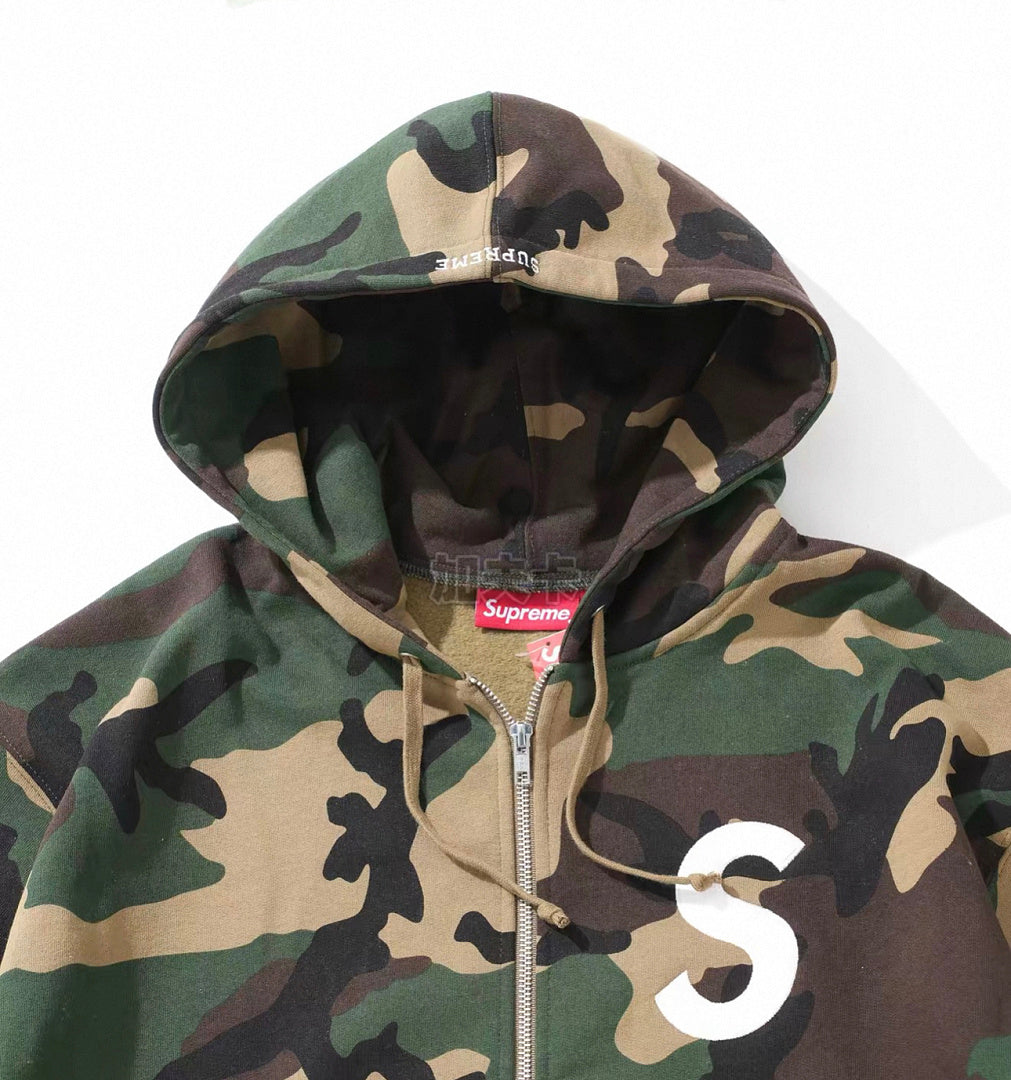 SUPREME S Logo Hooded Sweatshirt
