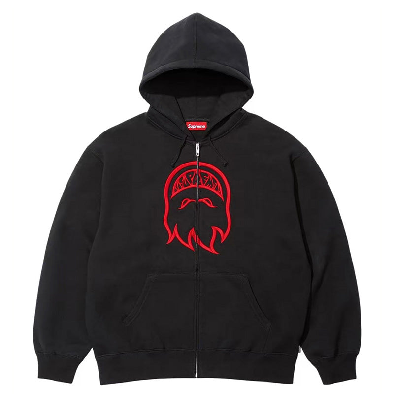 Supreme × SPITFIRE SS26 WEEK17 Zip-Up Hooded Sweatshirt