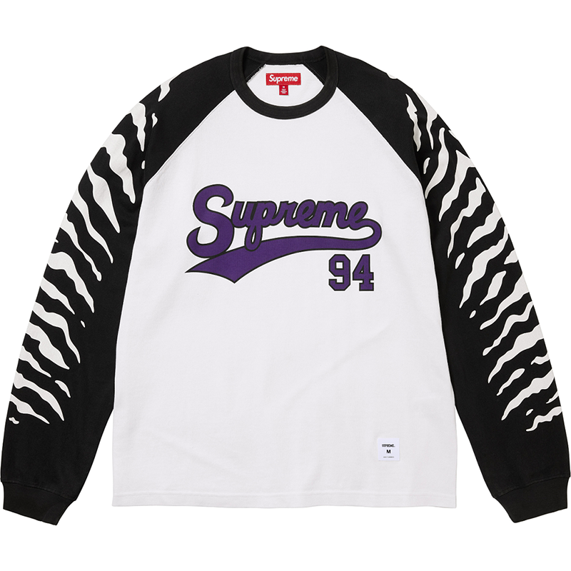 Supreme Tiger Raglan L/S Top