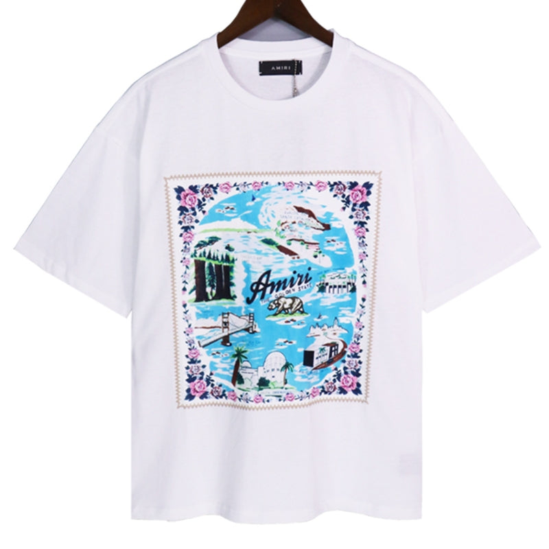 AMIRI Eden Rock Logo-Print Cotton-Jersey T-Shirts