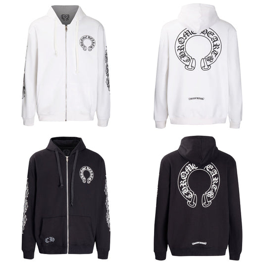 Chrome Hearts New Zip Up Hoodie -5001