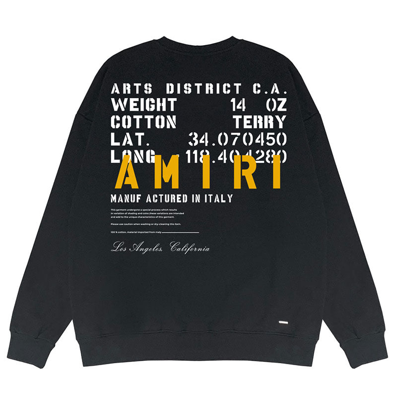 Amiri Fashion Sweatshirts S054