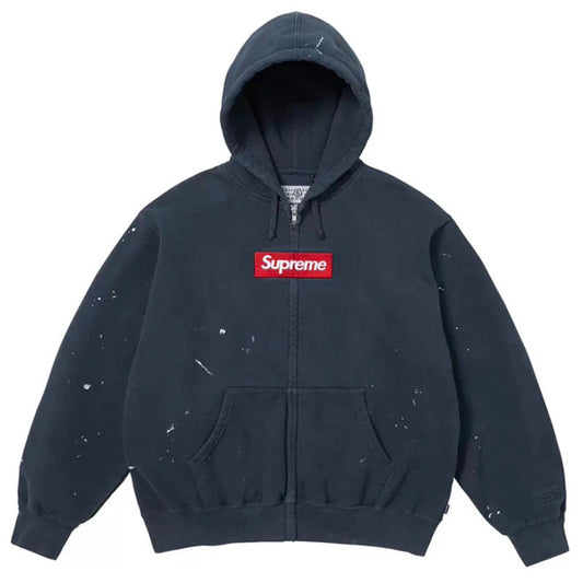 Supreme MM6 Maison Margiela Box LogoZip Up Hoodies