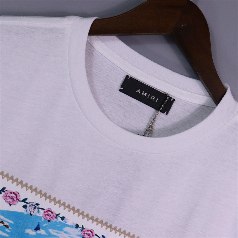 AMIRI Eden Rock Logo-Print Cotton-Jersey T-Shirts