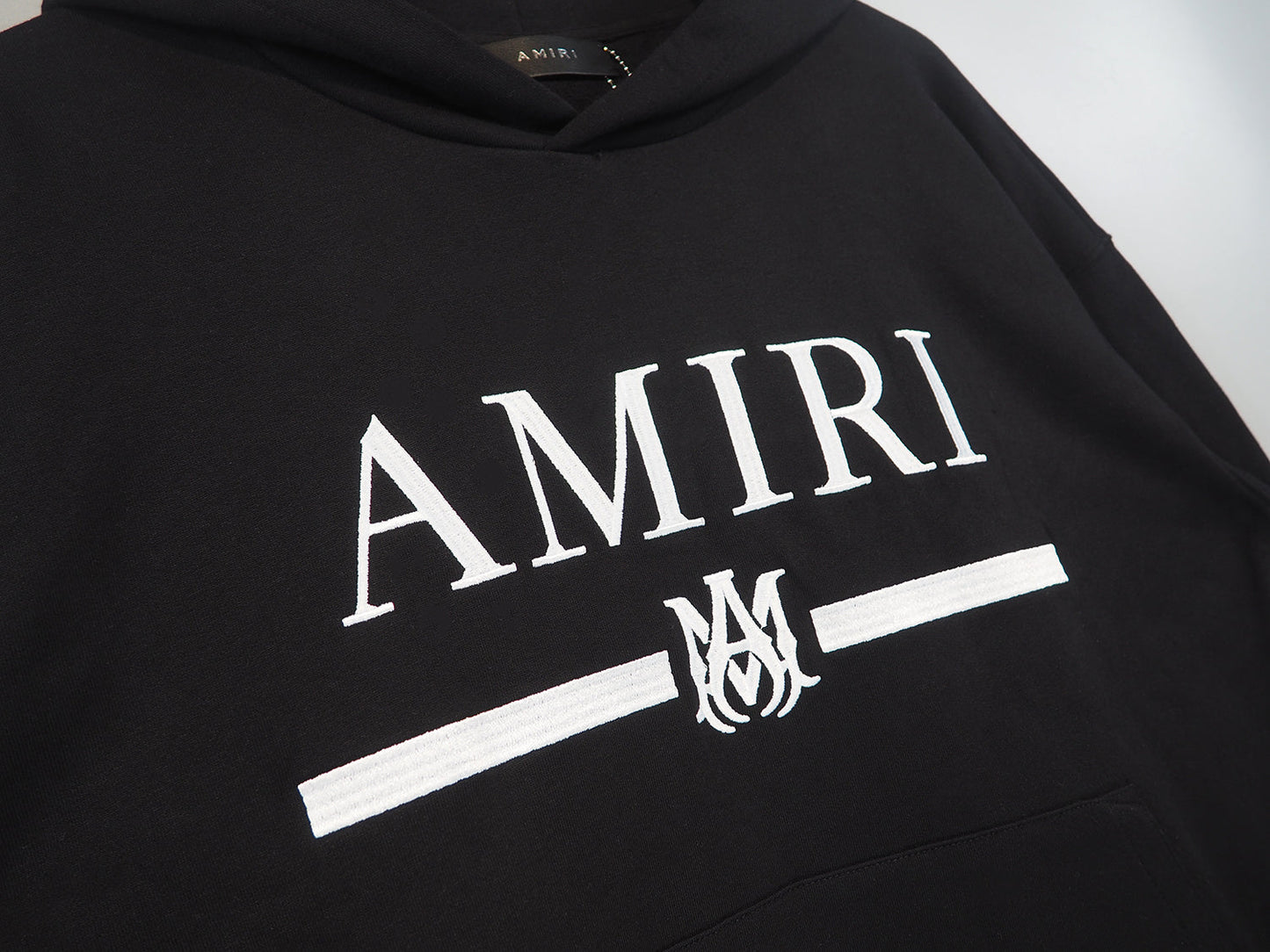Amiri Fashion Hoodie Black