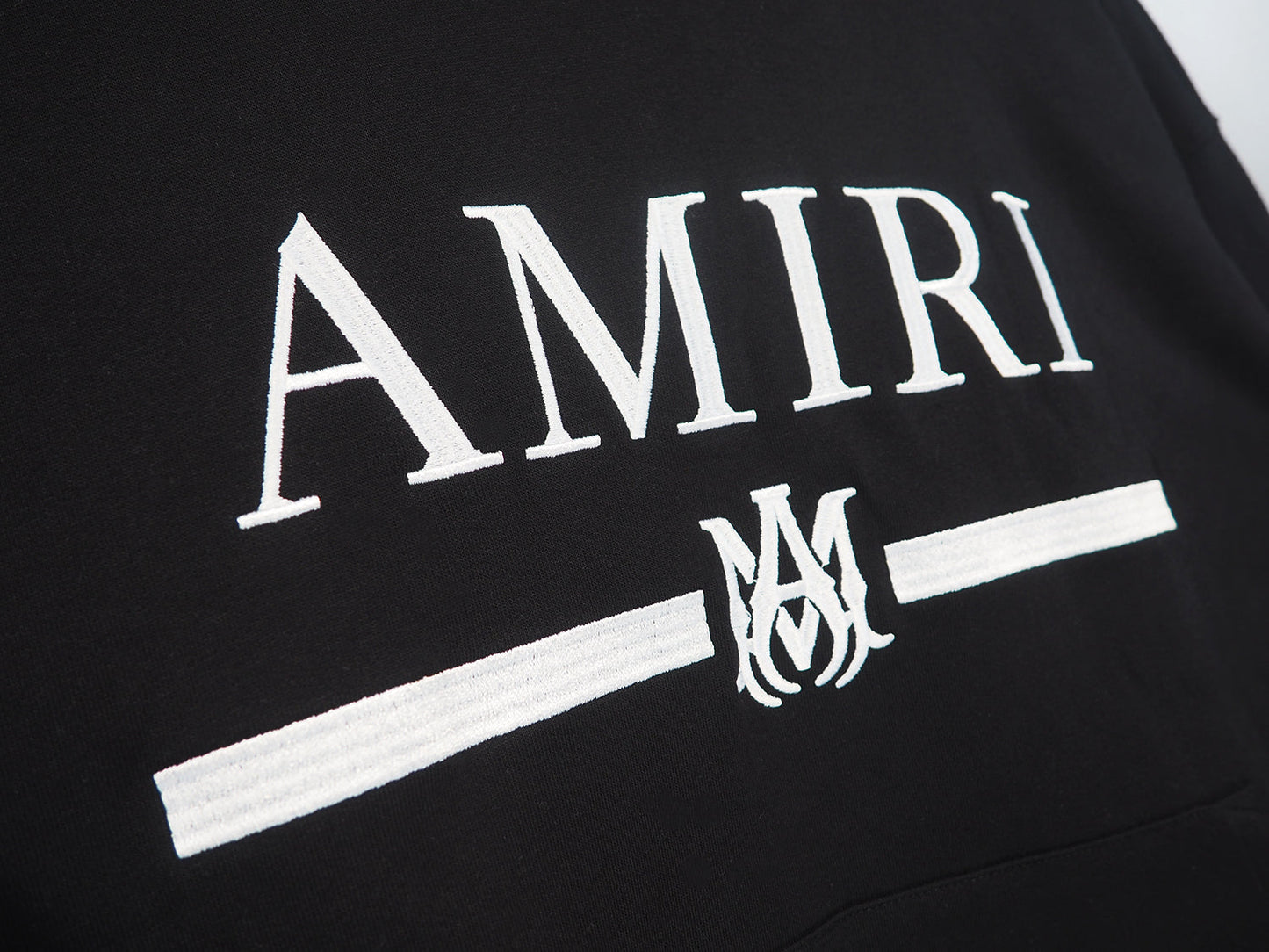 Amiri Fashion Hoodie Black