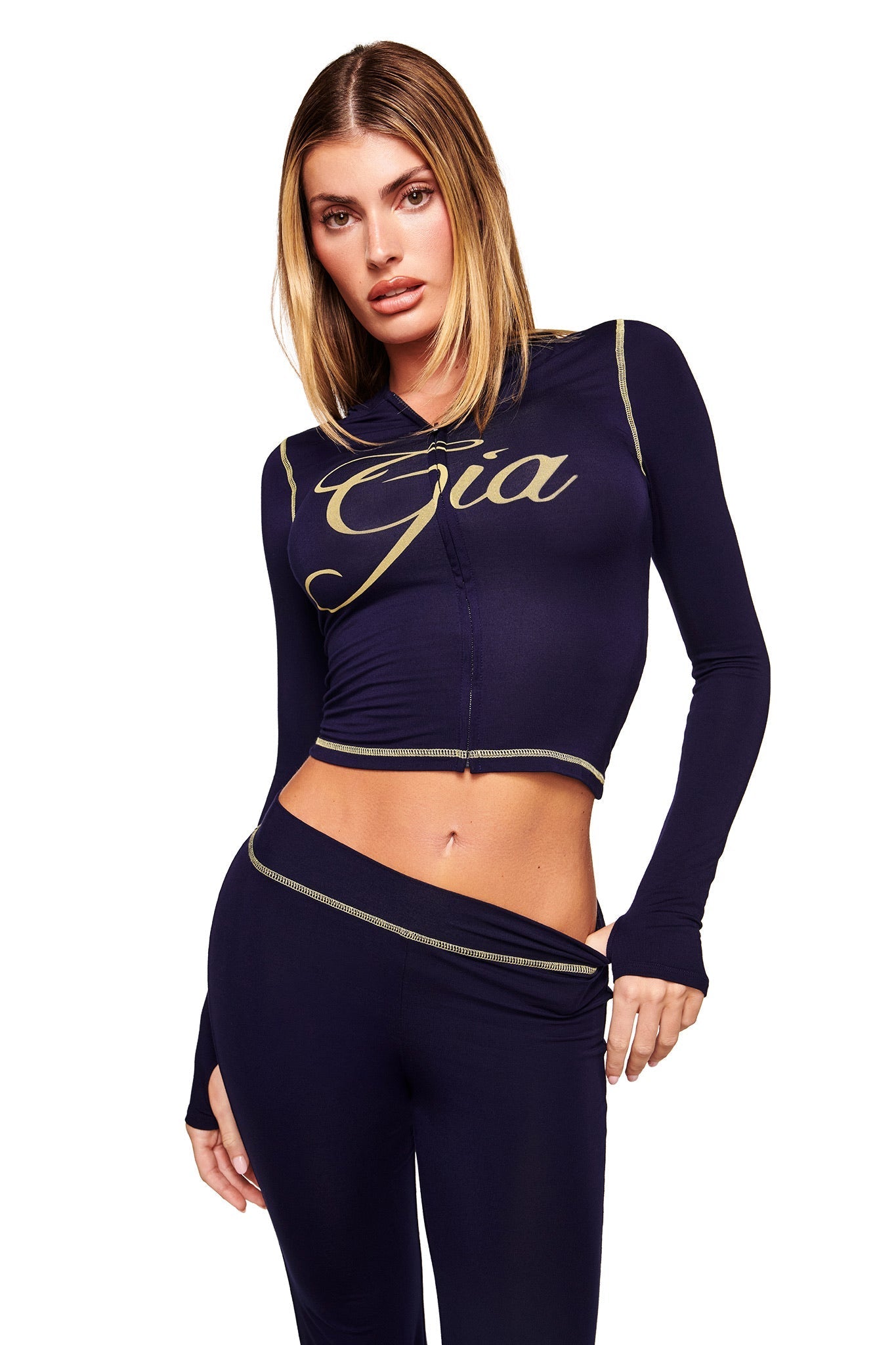 BLARE HOODIE - NAVY