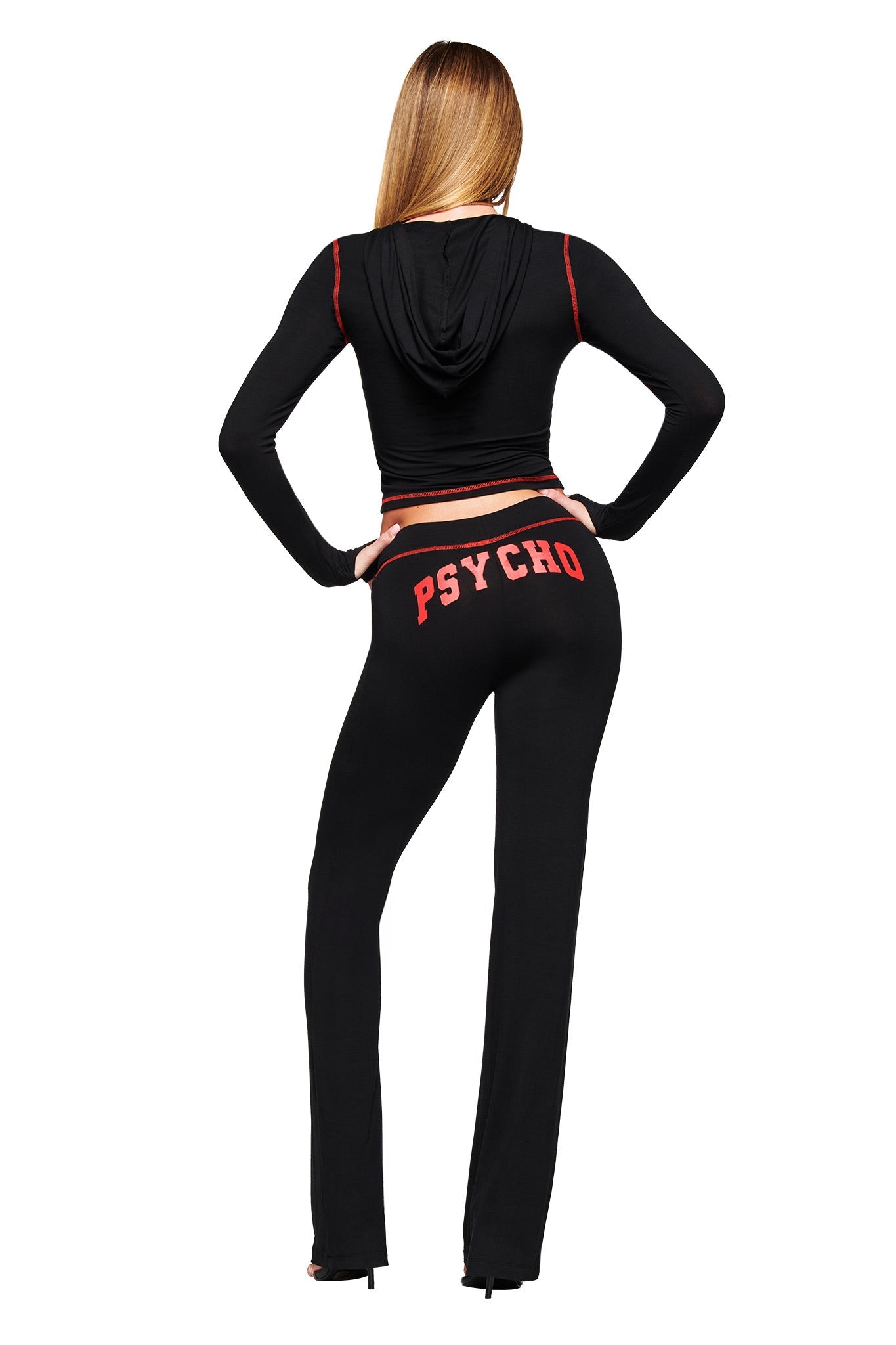 BLARE TRACKPANT - BLACK PSYCHO
