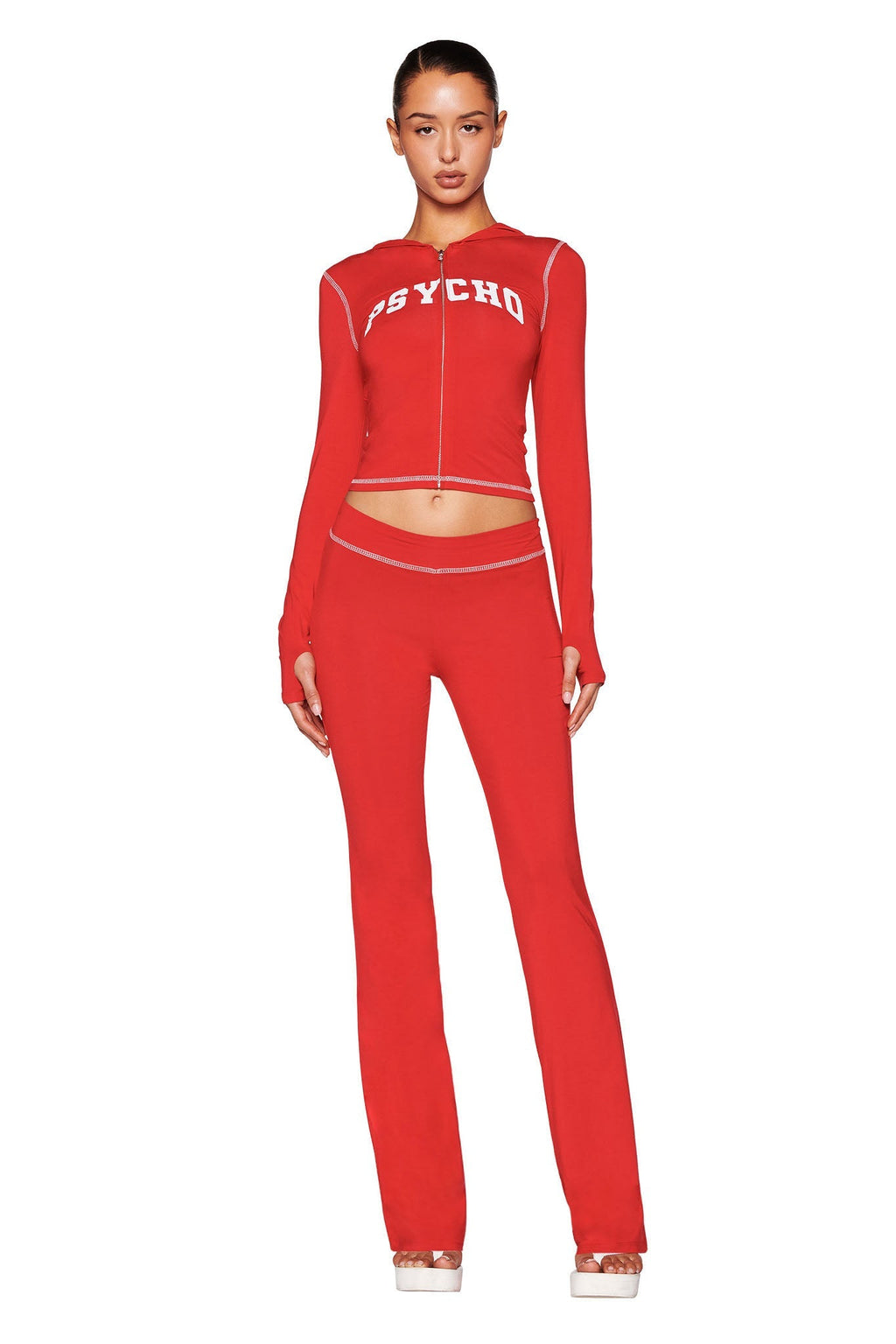 BLARE TRACKPANT - RED : PSYCHO : SALSA