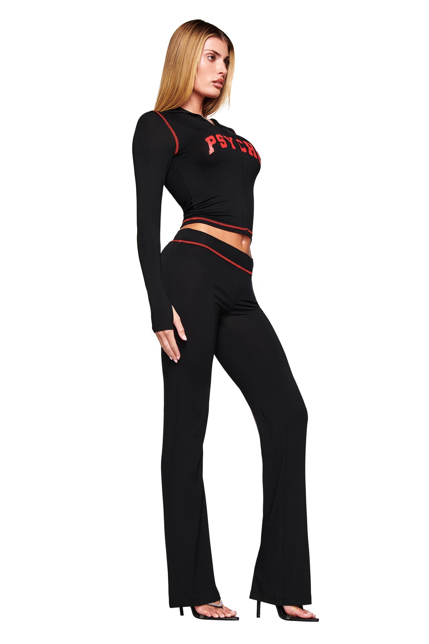 BLARE TRACKPANT - BLACK PSYCHO