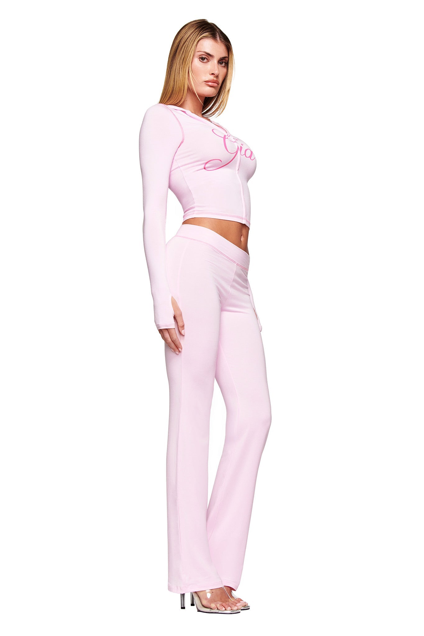 BLARE TRACKPANT - PINK : PASTEL PINK