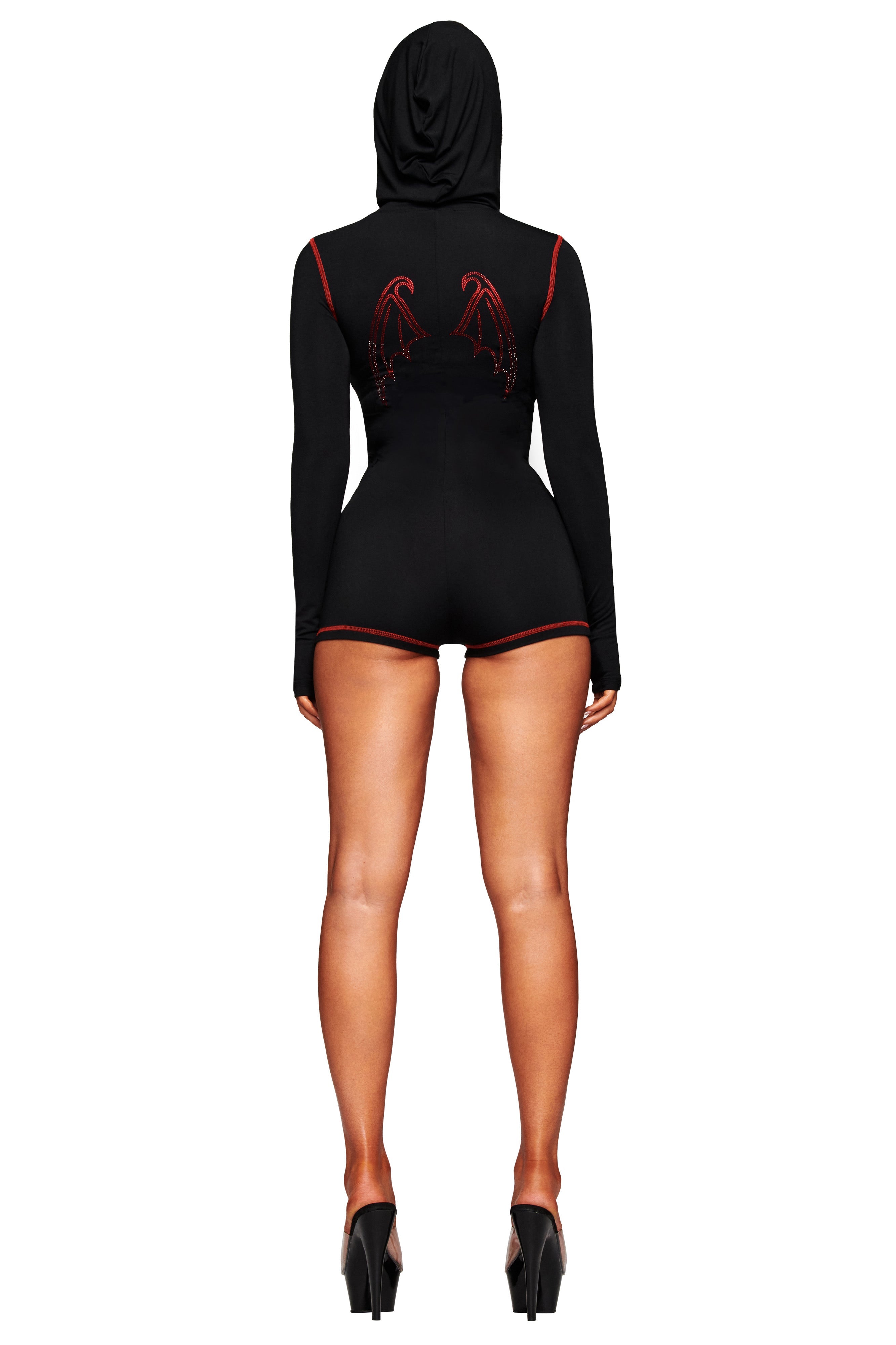 BLARE ROMPER - BLACK DEVIL