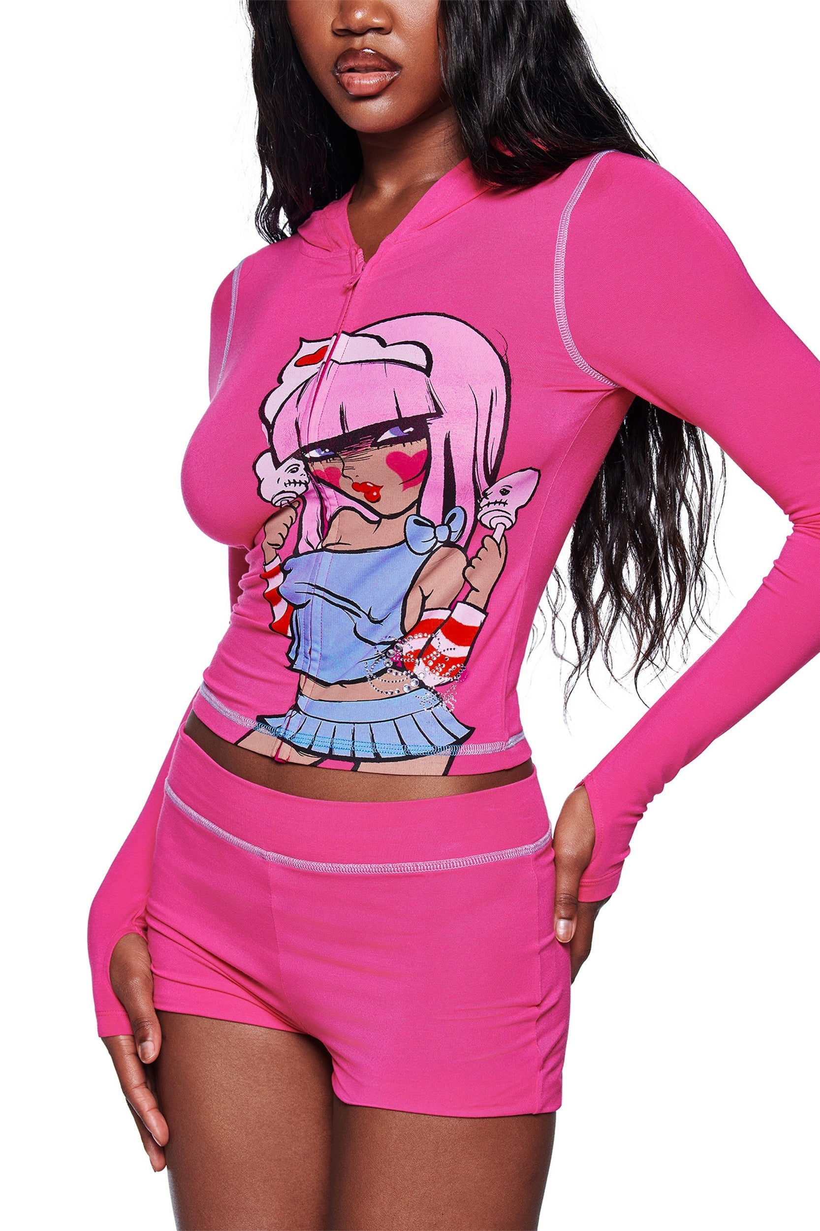 FAFI BLARE SET - HOT PINK