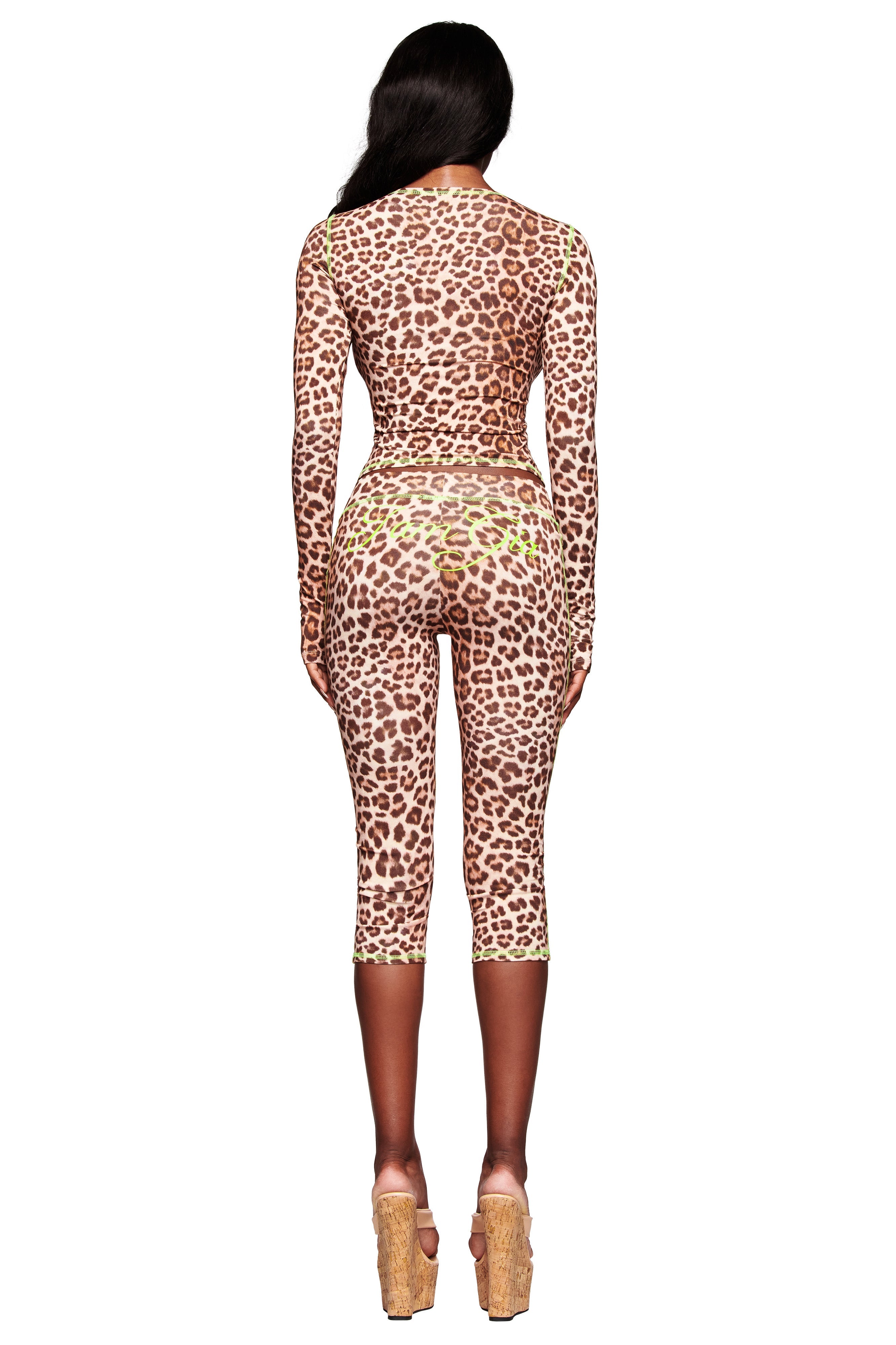 BLARE CAPRI - LEOPARD