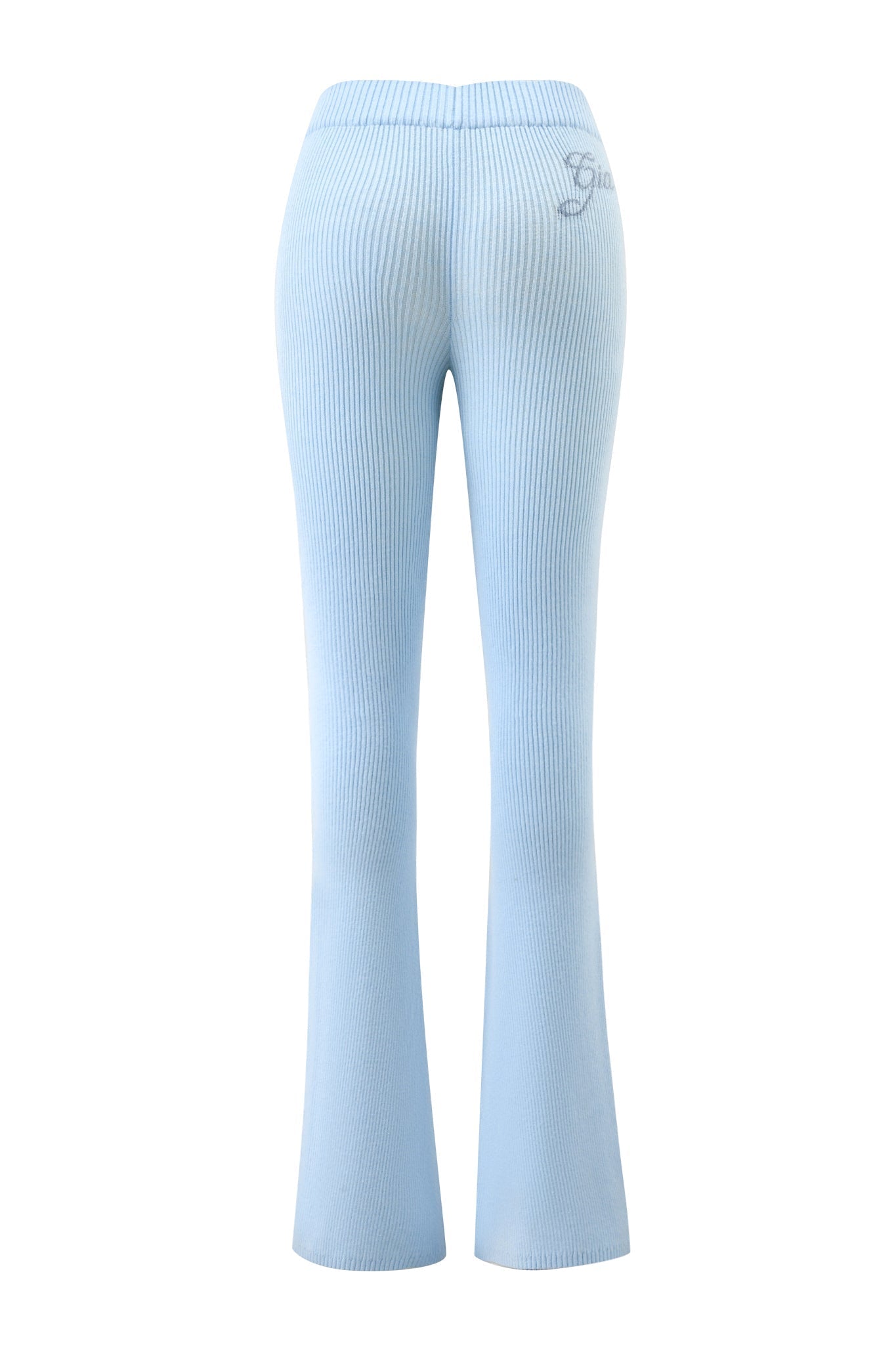 BLARE KNIT TRACKPANT - BLUE