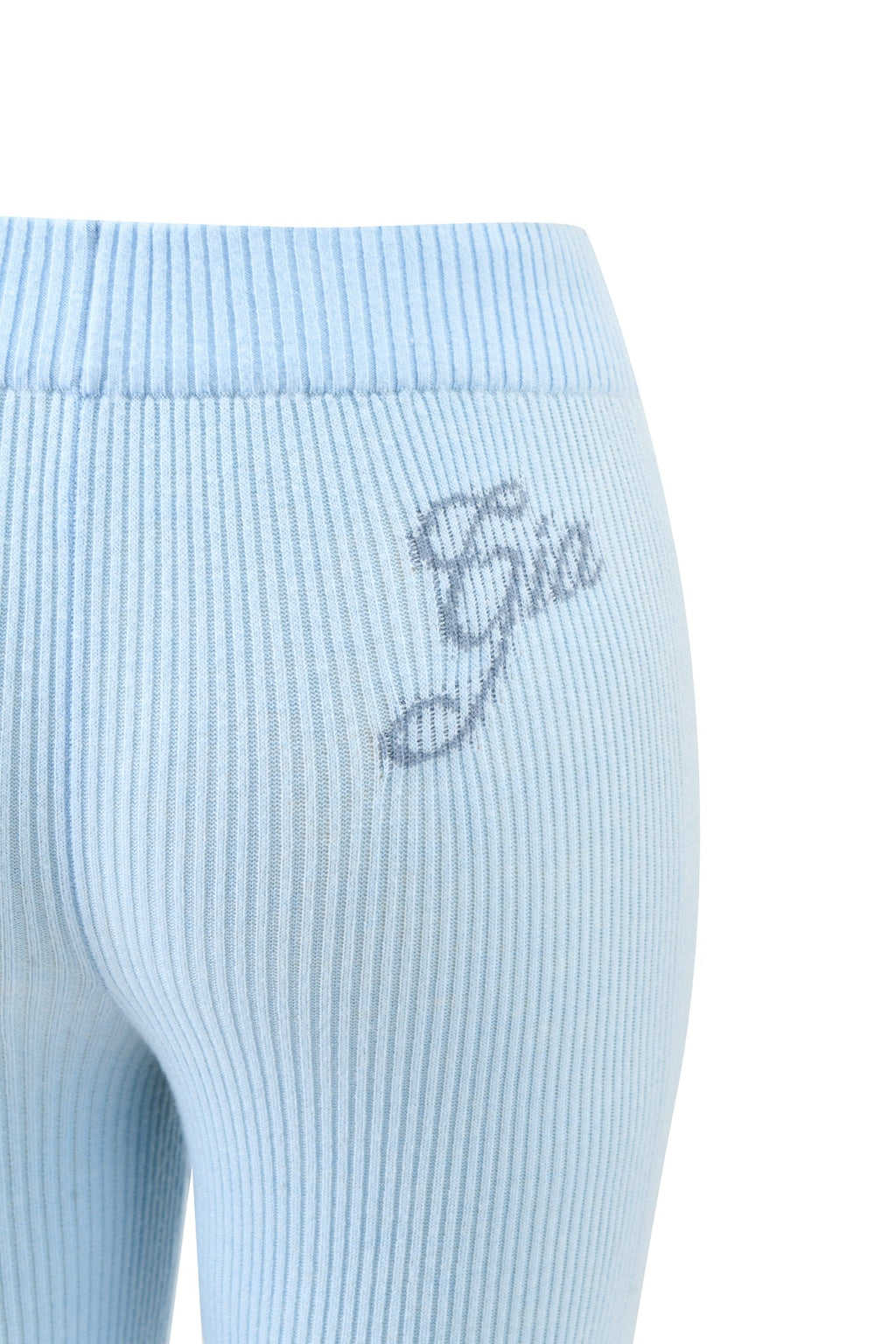 BLARE KNIT TRACKPANT - BLUE