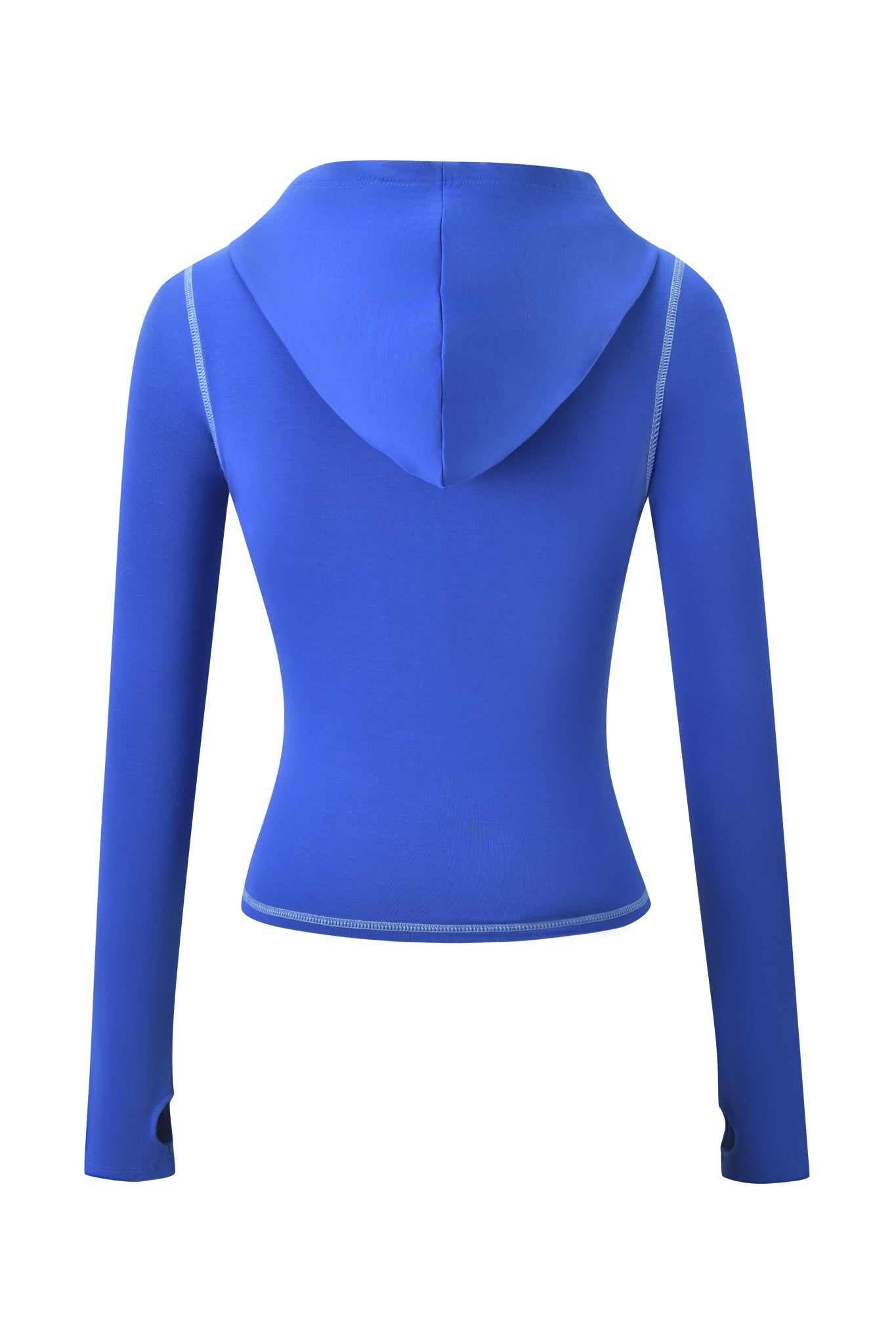 BLARE FORM POCKET HOODIE - COBALT FOIL