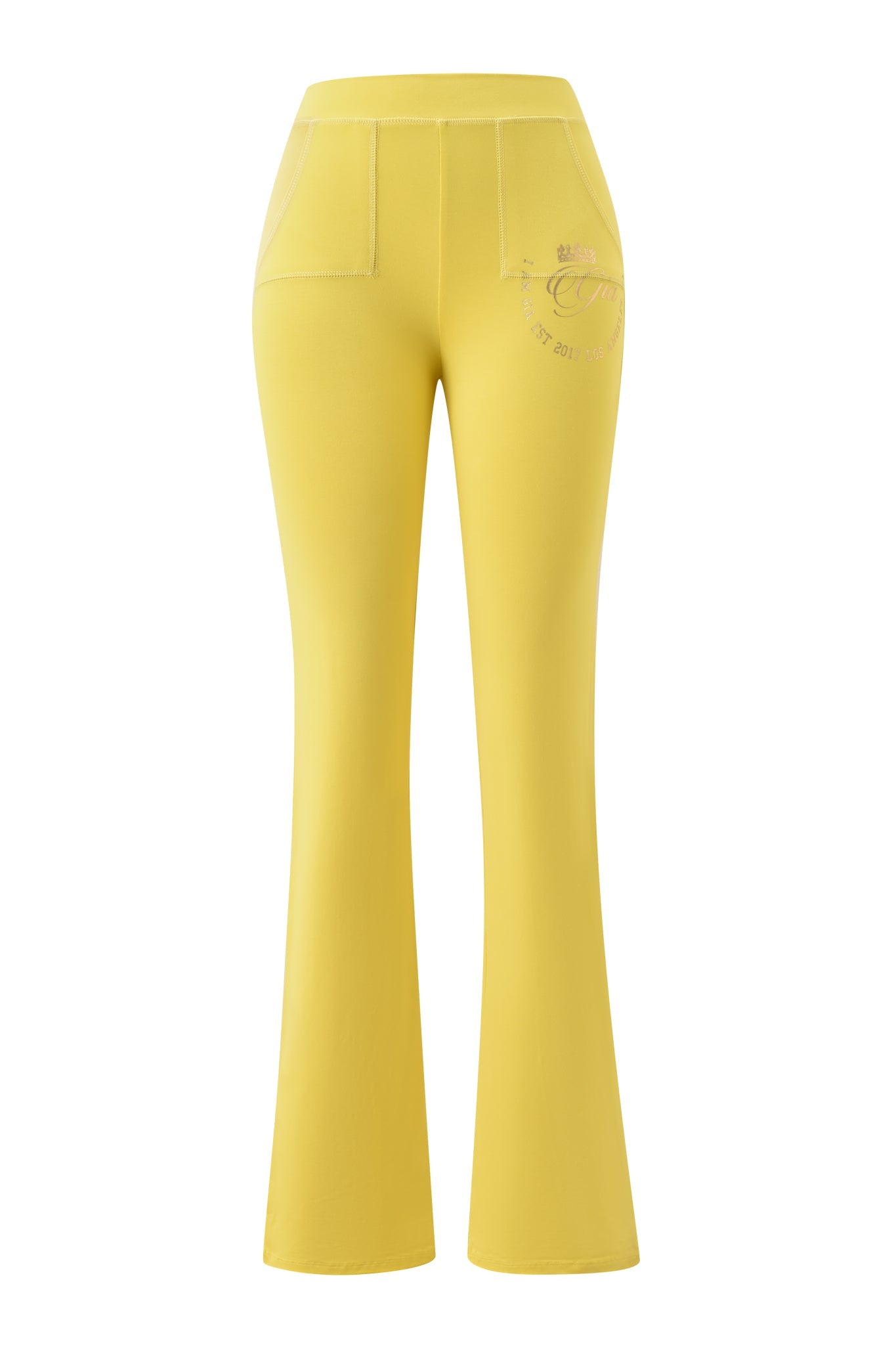 BLARE FORM POCKET TRACKPANT - YELLOW GOLD FOIL