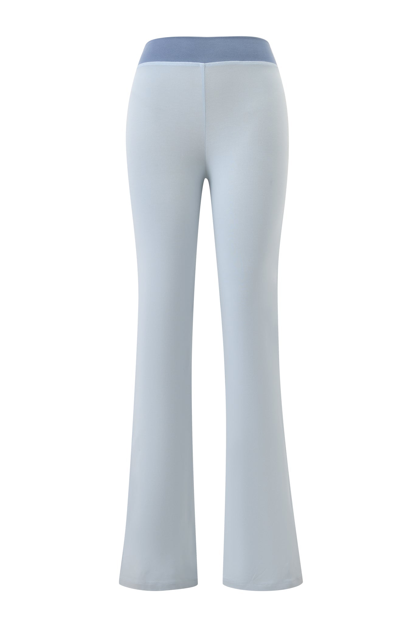 BLARE LOWER RISE TRACKPANT - TWO TONE POWDER BLUE