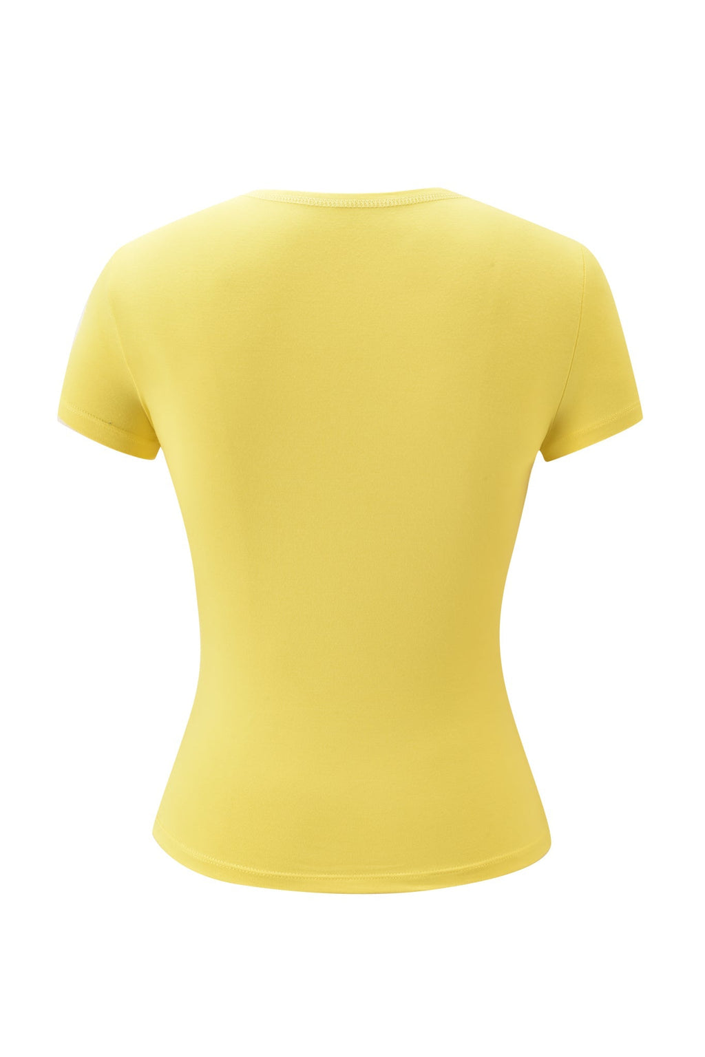 BLARE FORM TEE - YELLOW GOLD FOIL